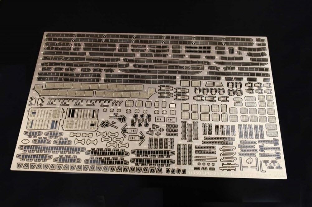 MK.1 Design 1:350 LPD-21 New York Detail-up Parts for Trumpeter