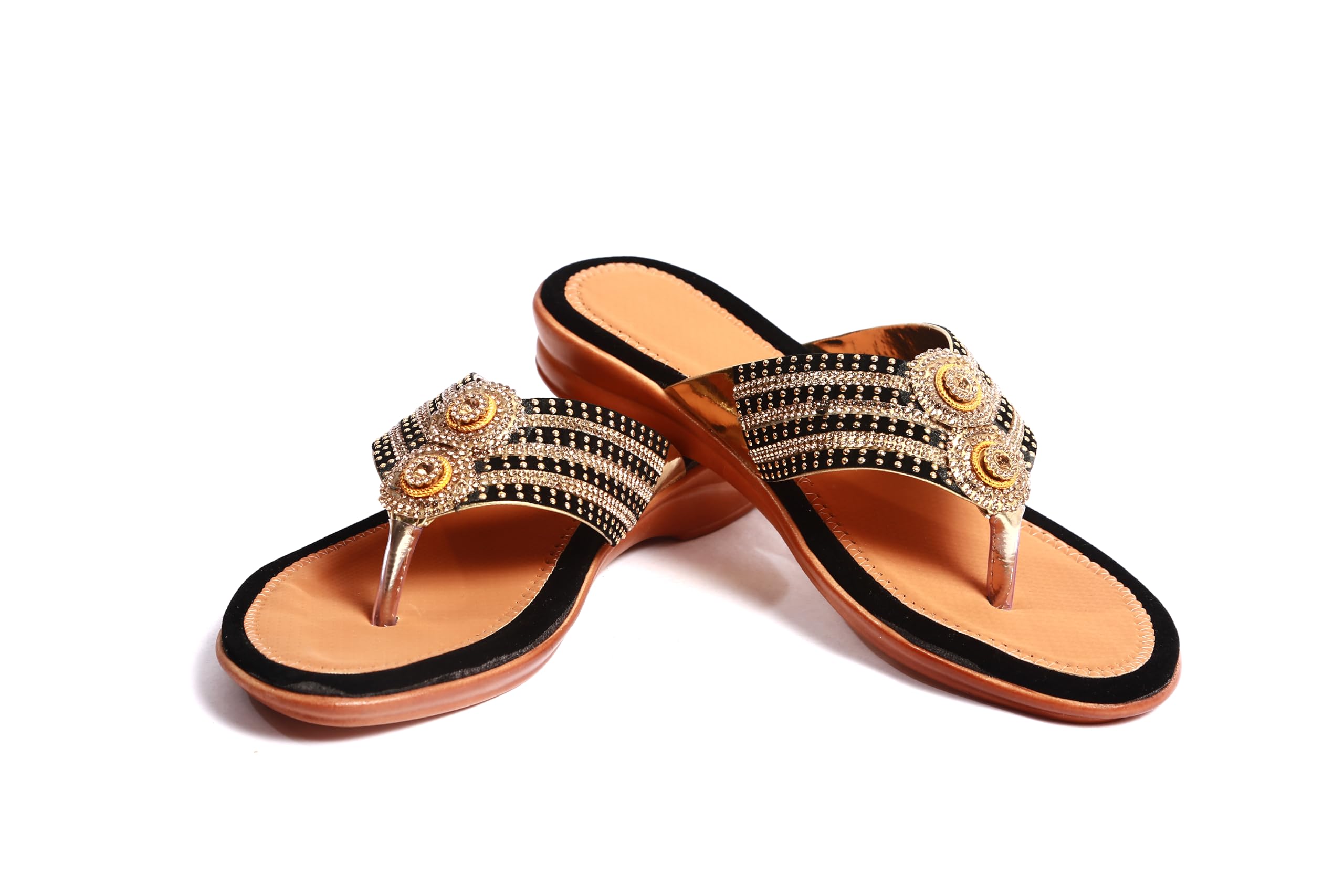 Bridal wear chappal trwndy design by Jitender Boot House (Black, 7) (B0CRPHSSCL) Amazon Price History, Amazon Price Tracker