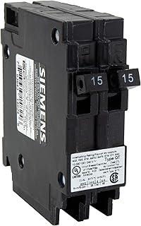 RecPro RV Circuit Breaker 15 Amp Q1515 | Camper Breaker Replacement (1 Pack)