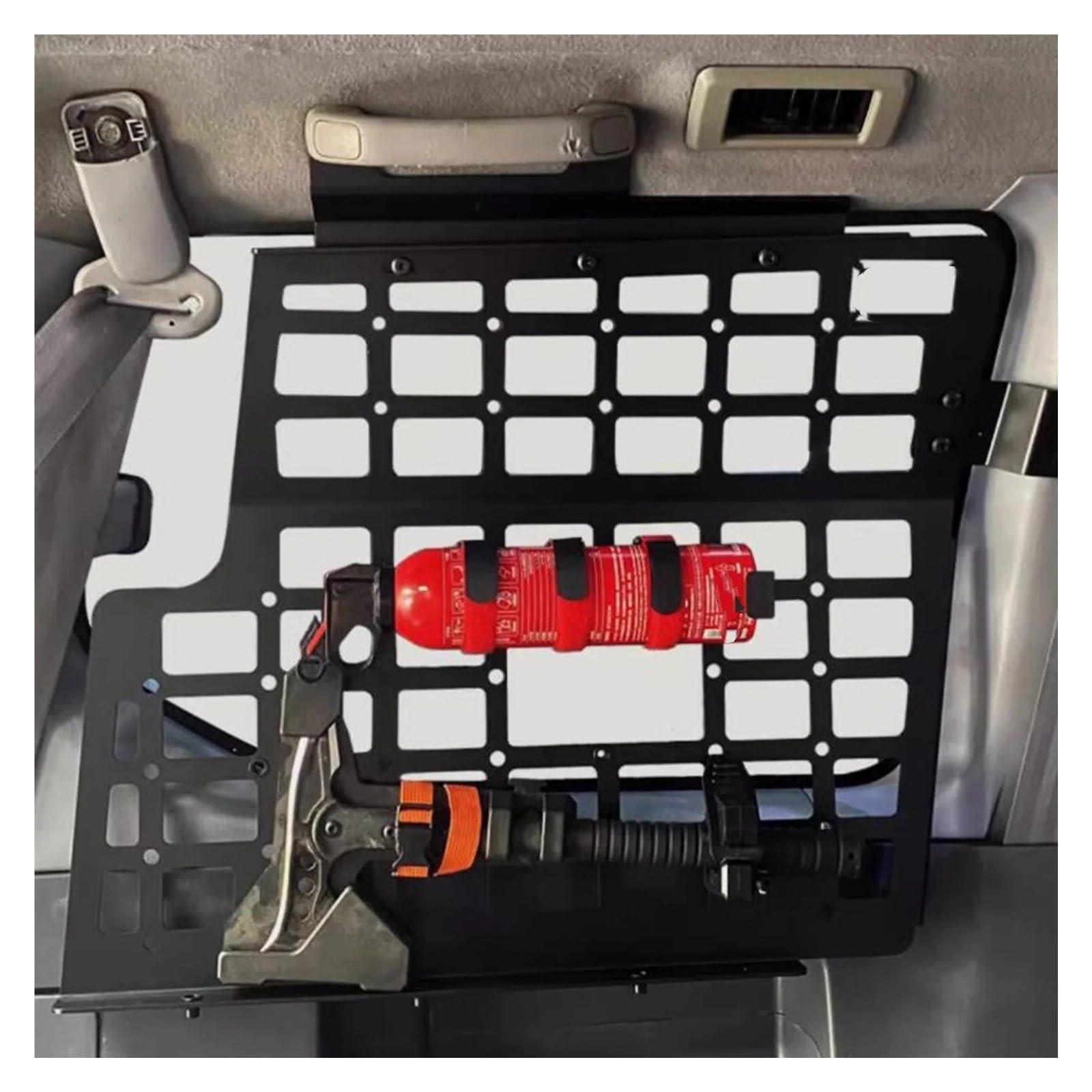 Cubierta Carga Maletero Trasero Estante Cortina Estante para Ventana Lateral Panel Almacenamiento Maletero Trasero para Toyota para Land para Cruiser para Prado LC90 LC95 1996-2002