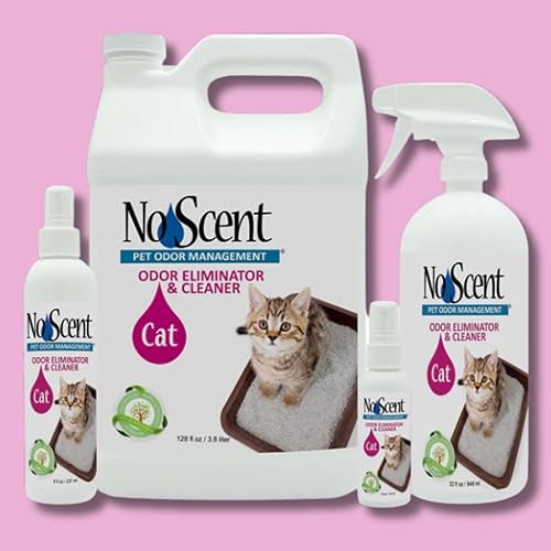 Miniatura 5 de Limpiador de caja de arena para gatos sin olor y manchas, ambientador diario para muebles, superficie dura, tela y automóvil (8 onzas líquidas