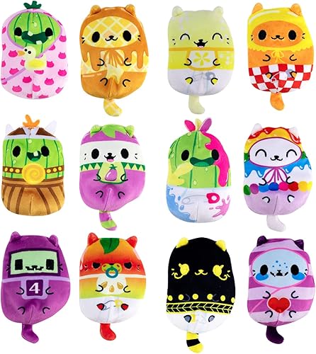 Vista 9 de Cats vs Pickles Kittens vs Gherkins – Bolsa misteriosa – Contiene 1 par de peluches rellenos de frijoles de 3 pulgadas. Colecciónalos como relleno