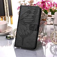 Vista 6 de Funda tipo cartera para iPod Touch 7/iPod Touch 6/iPod Touch 5, con soporte para tarjeta de crédito, para mujeres y hombres, con cierre magnético