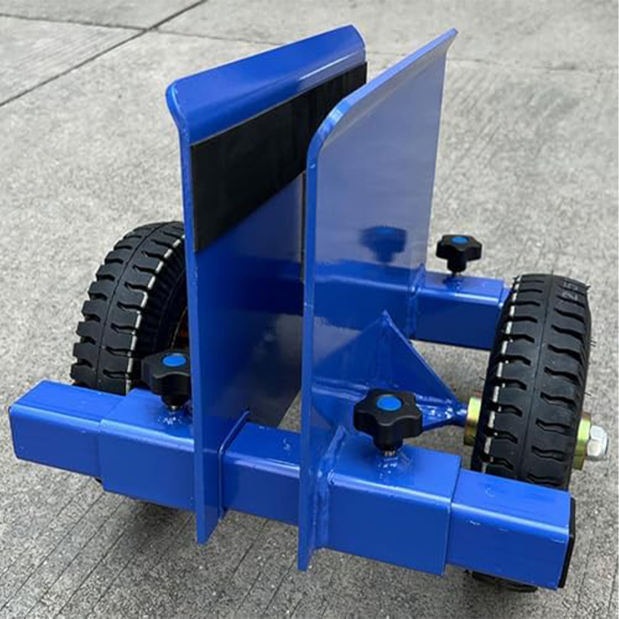 Robuster Rollwagen, verstellbarer Trockenbau-Umzug, Kapazität Panel Mover mit 20,3 cm Rädern für All-Terrain Materialhandhabung und Plattentransport
