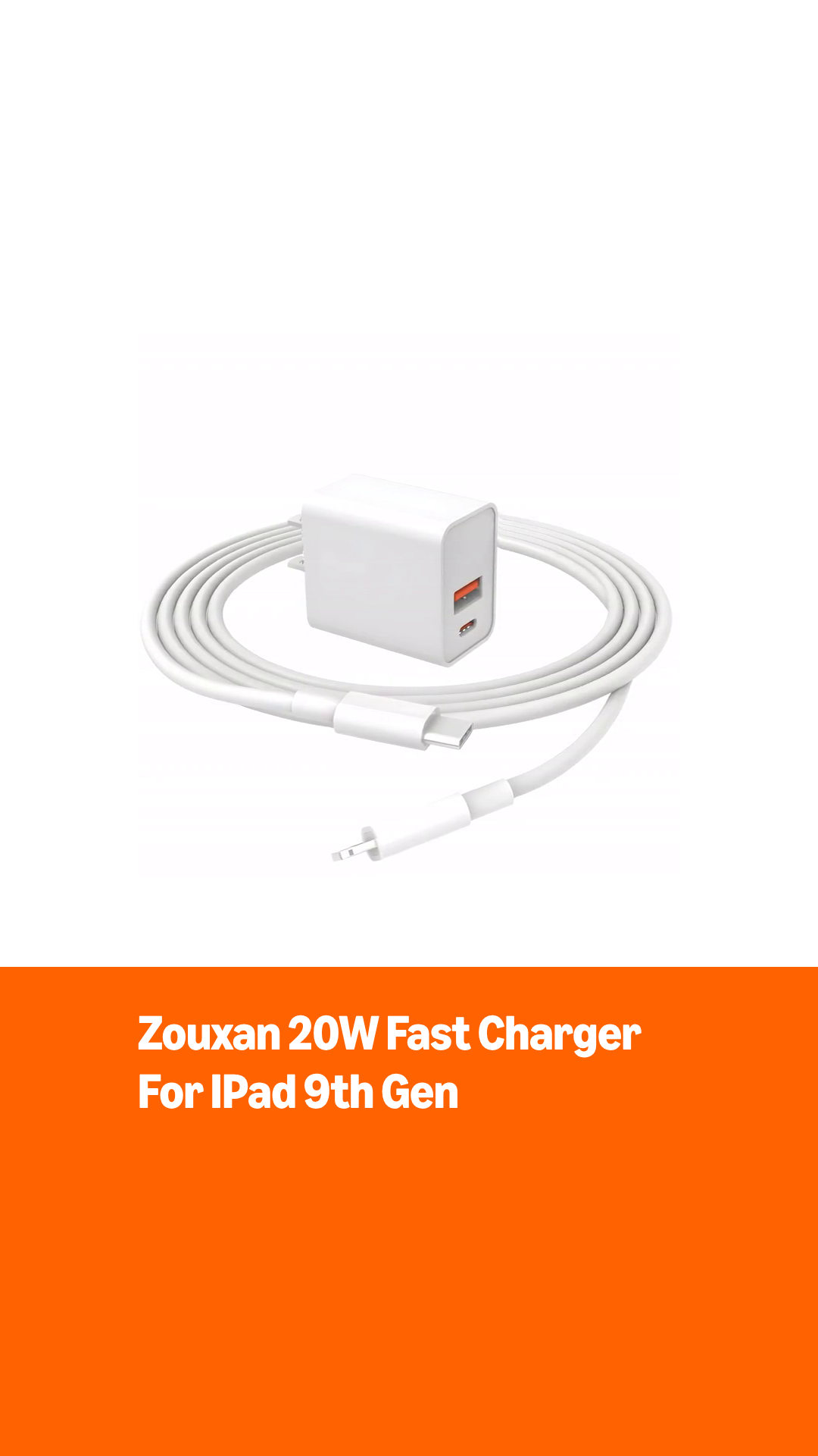 Amazon.com: 20W [MFi Certified] Fast Charger Fit for iPad 9th