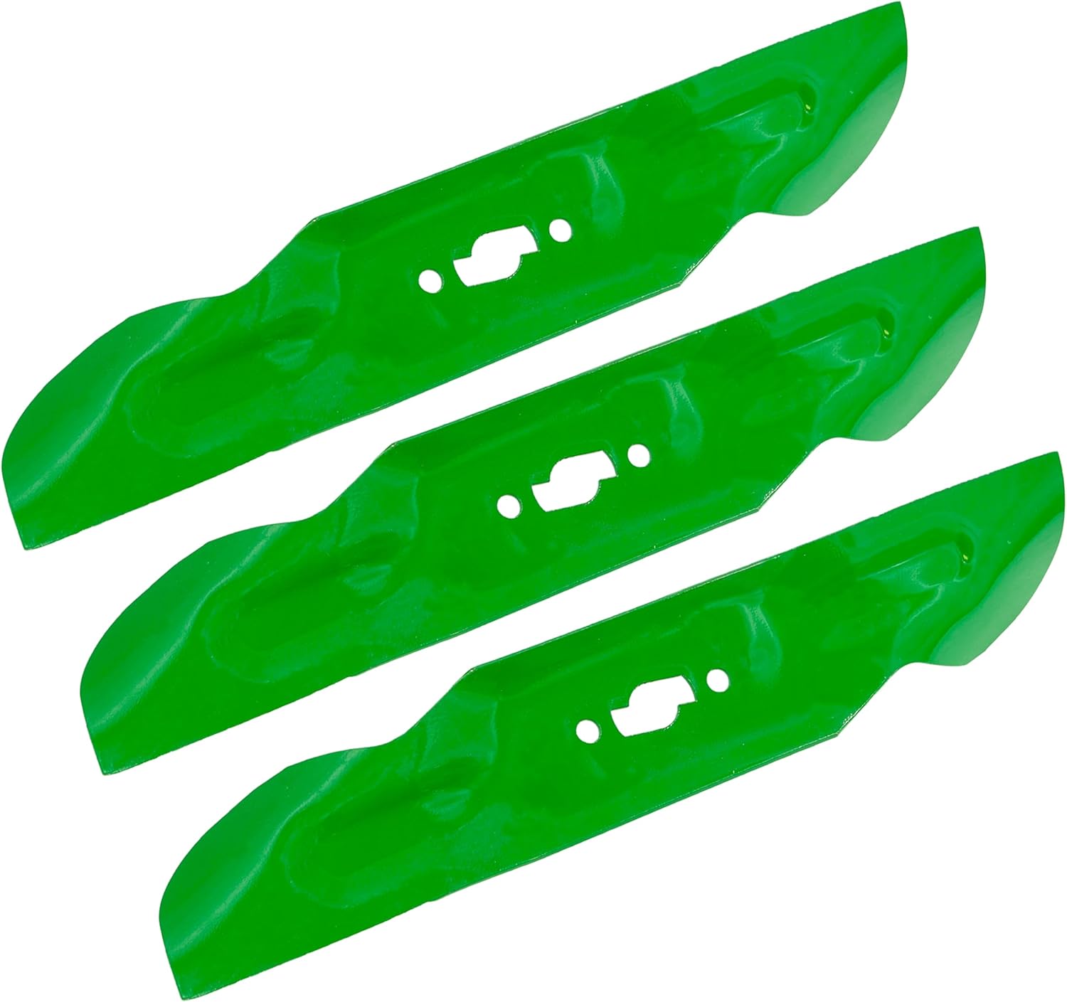 Caltric 54in Deck Spindle High Lift Blades Compatible with Cub Cadet XT2 XT2-GX / XT2-SLX Ultima 54 / ZT1-54 XT1-GT XT1-ST XT1 Enduro / ZT1 ZT1-54 ZT2 ZT2-54 Ultima