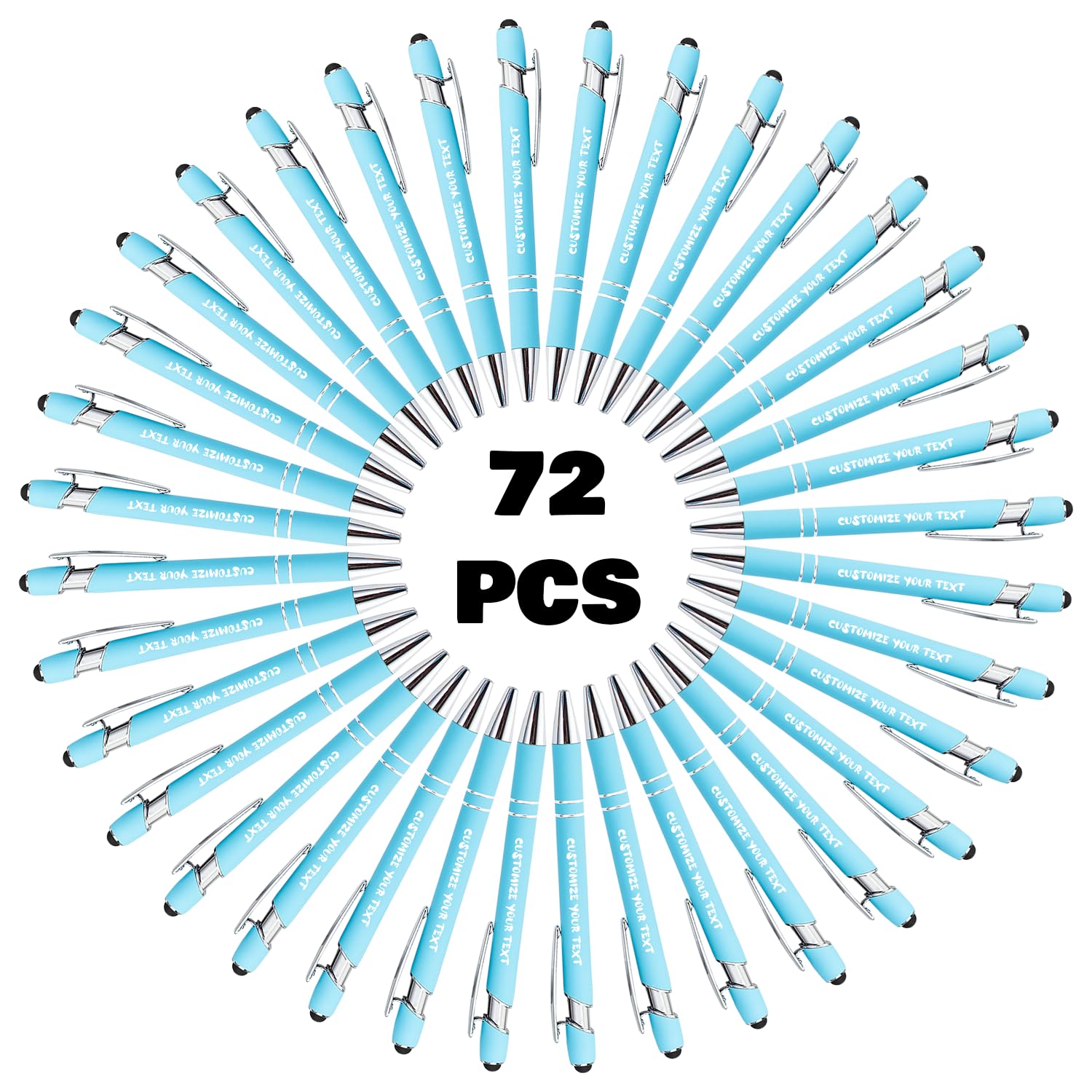 AIFLM Personalized Pens with Name in Bulk Up to 500 Pcs Engraving Ballpoint Pens Set with Your Name Text for Business,Graduation,Wedding,Birthday,Christmas โ image 1