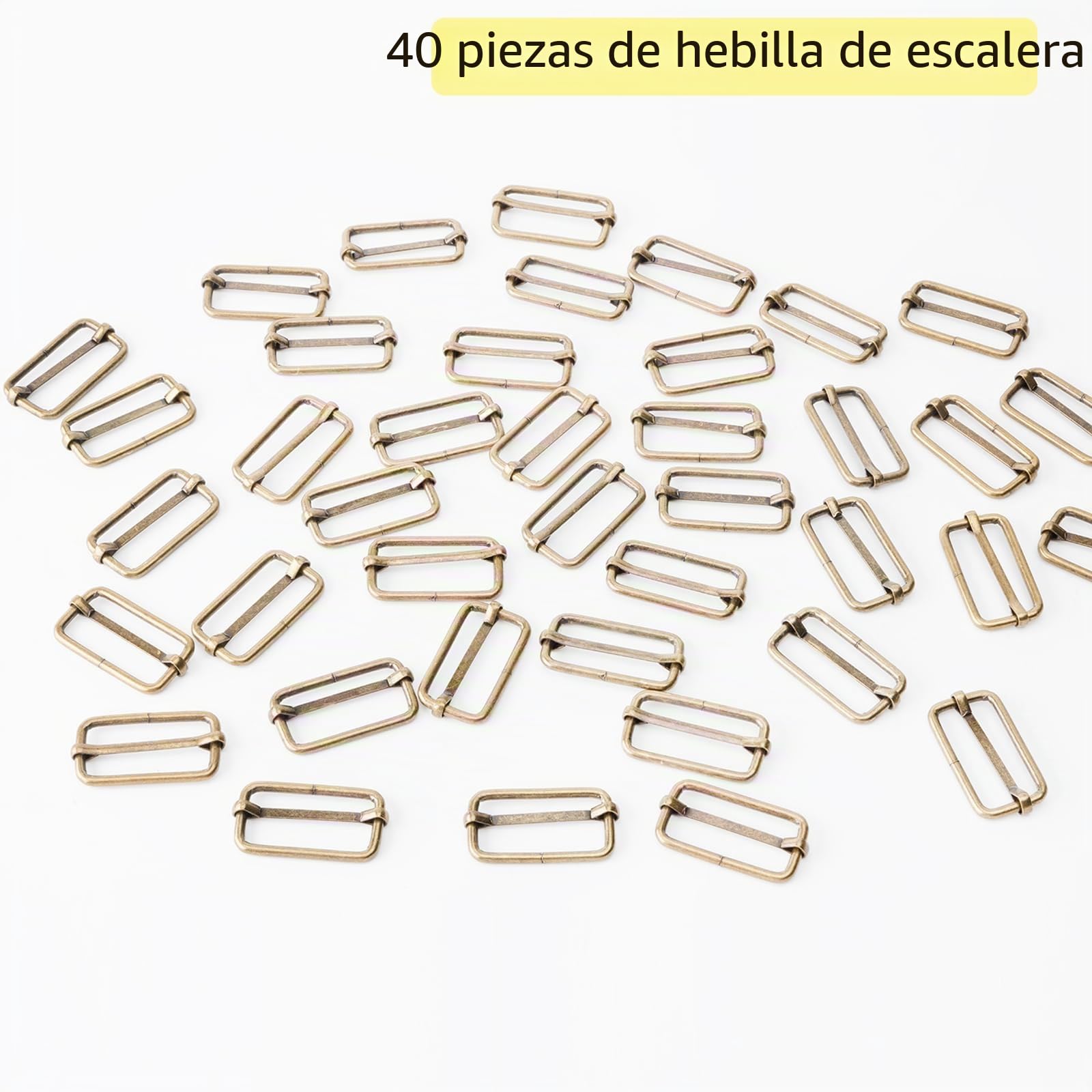 80 PCS Hebillas Metalicas,Hebillas para Bolsos de D,Accesorios de Bolsillo para Coser,Para Mochilas,Bolsos,Cinturones,Manualidades,Bricolaje