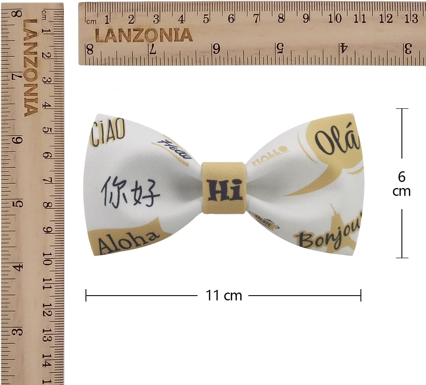 Fun Bow Ties for Men Original Design Print Funny Patterned Pre-Tied Fantasy Theme Particular Motif Bowties for Party