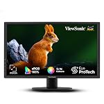 ViewSonic VA2025-H 50.8 Cm (20″) Monitor for Home and Office Use | WSXGA TN Panel, 250nits Brightness, 60Hz, 5ms, Flicker Free, Eye ProTech, Eco Mode, VESA Compatibility, HDMI, VGA