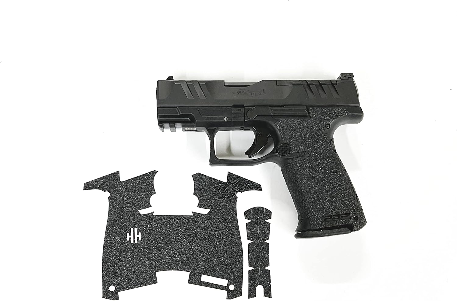 Handleitgrips Compatible for Walther PDP F, Textured Rubber