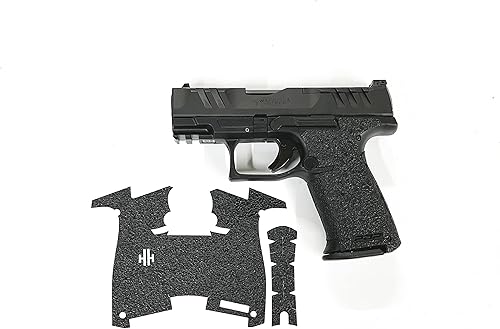 Handleitgrips Mejora de cinta de agarre de goma texturizada para un Walther PDP F
