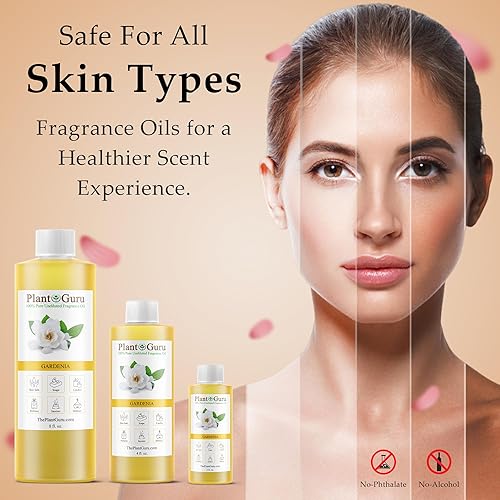 Miniatura 6 de Gardenia - Aceite aromático de 8 onzas líquidas, aceite perfumado para hacer jabón, velas, bombas de baño, mantequillas corporales. Utilizado en
