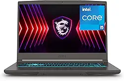 MSI Thin 15 B13VE-1697CA 15,6' 144Hz Laptop para jogos Intel Core i5-13420H RTX 4050 16GB 512 GB NVMe SSD Win11