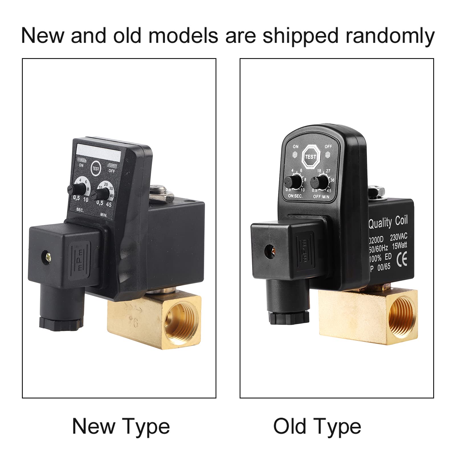 Vanne De Vidange électronique G1/2 DN15 Fonctionnement Automatique à Action Directe Pour Compresseur D'air Gestion Des Condensats