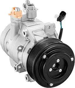 BDFHYK Air Conditioning A/C Compressor with Clutch Compatible with Ford F-250 F-350 F-450 F-550 Super Duty 6.7L 2017-2019, Replacement HC3Z19703A 68686