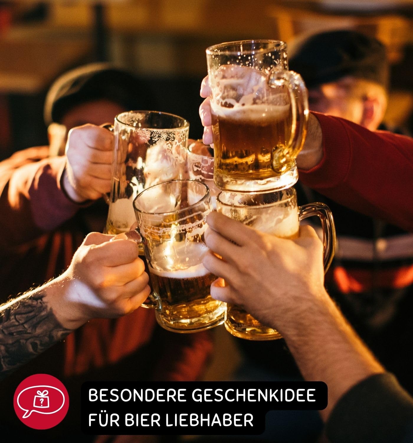 Personalisierte Geschenke für Männer Frauen Geschenkidee - Eiserne Reserve Black Edition Krombacher Pils Bier (1 x 0.5 l) incl. Notsäge - Papa Mama Geburtstag Hochzeit