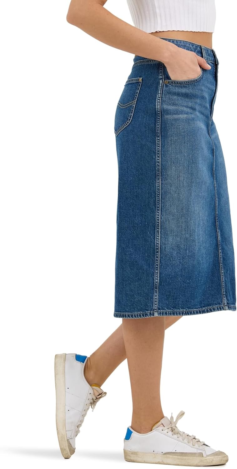 Lee Womens Legendary Denim Skirt - Image 2
