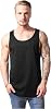 Urban Classics Jersey Big Tank TB365, color:black;size:M