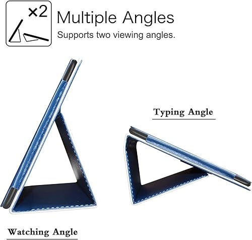 Miniatura 5 de LiuShan Compatible con Chuwi HiPad X Funda para tableta, piel sintética, delgada, plegable, soporte para Chuwi HiPad X Android 10.1 pulgadas Tablet