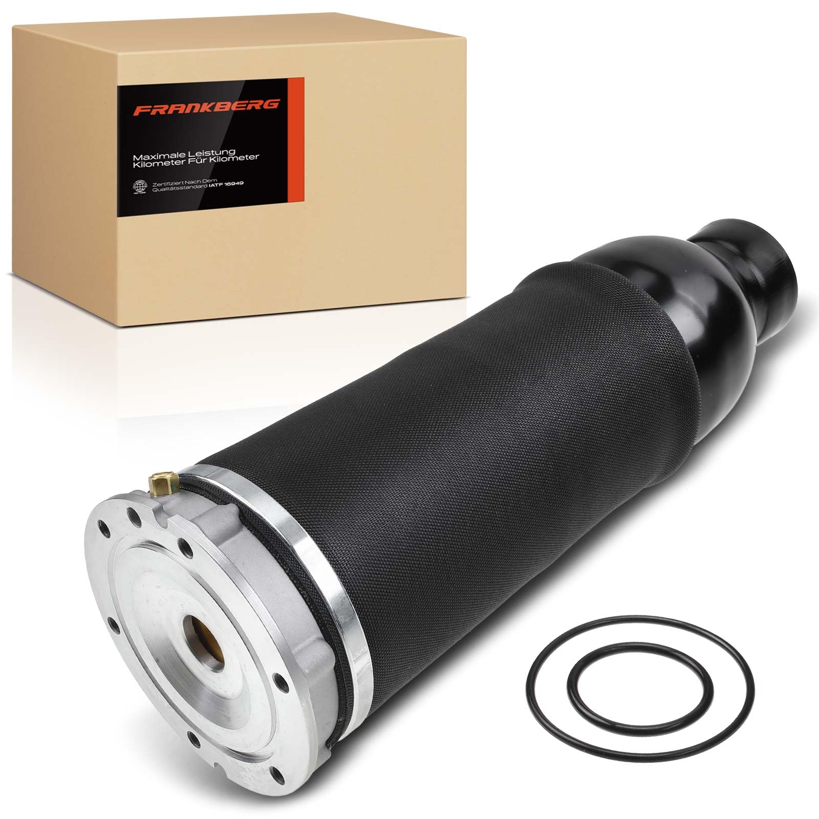 Frankberg Suspensión neumática, muelle neumático eje trasero 4F0616001J | Compatible con: A6 Allroad 4FH, A6 4F2, A6 Avant 4F5