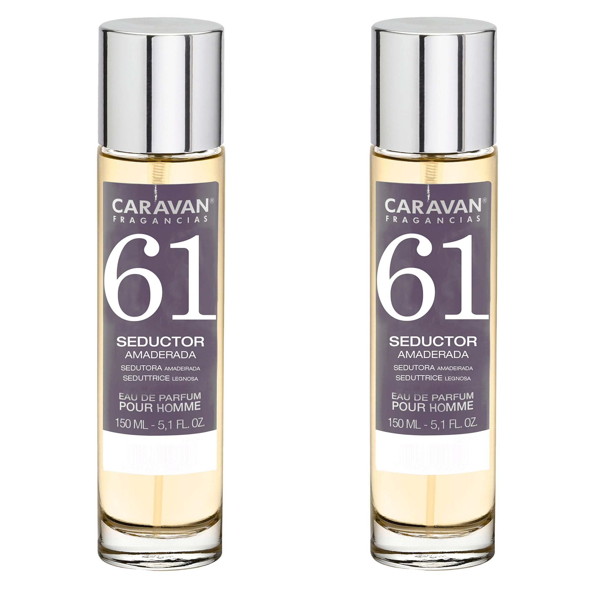 Caravan Herrenparfüm Nr. 61, 2 Stück, 150 ml