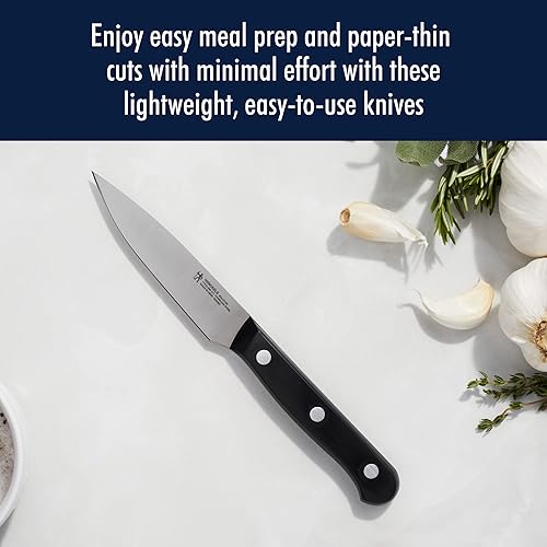 Miniatura 6 de HENCKELS Solution - Juego de cuchillos afilados como navaja de 20 piezas, cuchillo de chef, cuchillo de pan, cuchillo para carne, ingeniería alemana