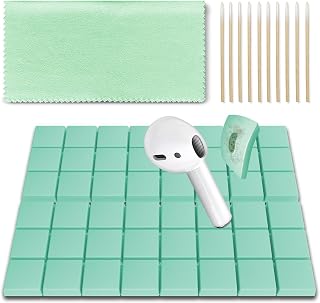 Cleaning Putty for Airpods, Phone Cleaning Kit, Remove Ear Wax& Dirt& Gunk from Device's Small Crevices, for AirPod Cleaner Kit for Airpods Charging Case/Headphones/Phone/Electronics(Green)