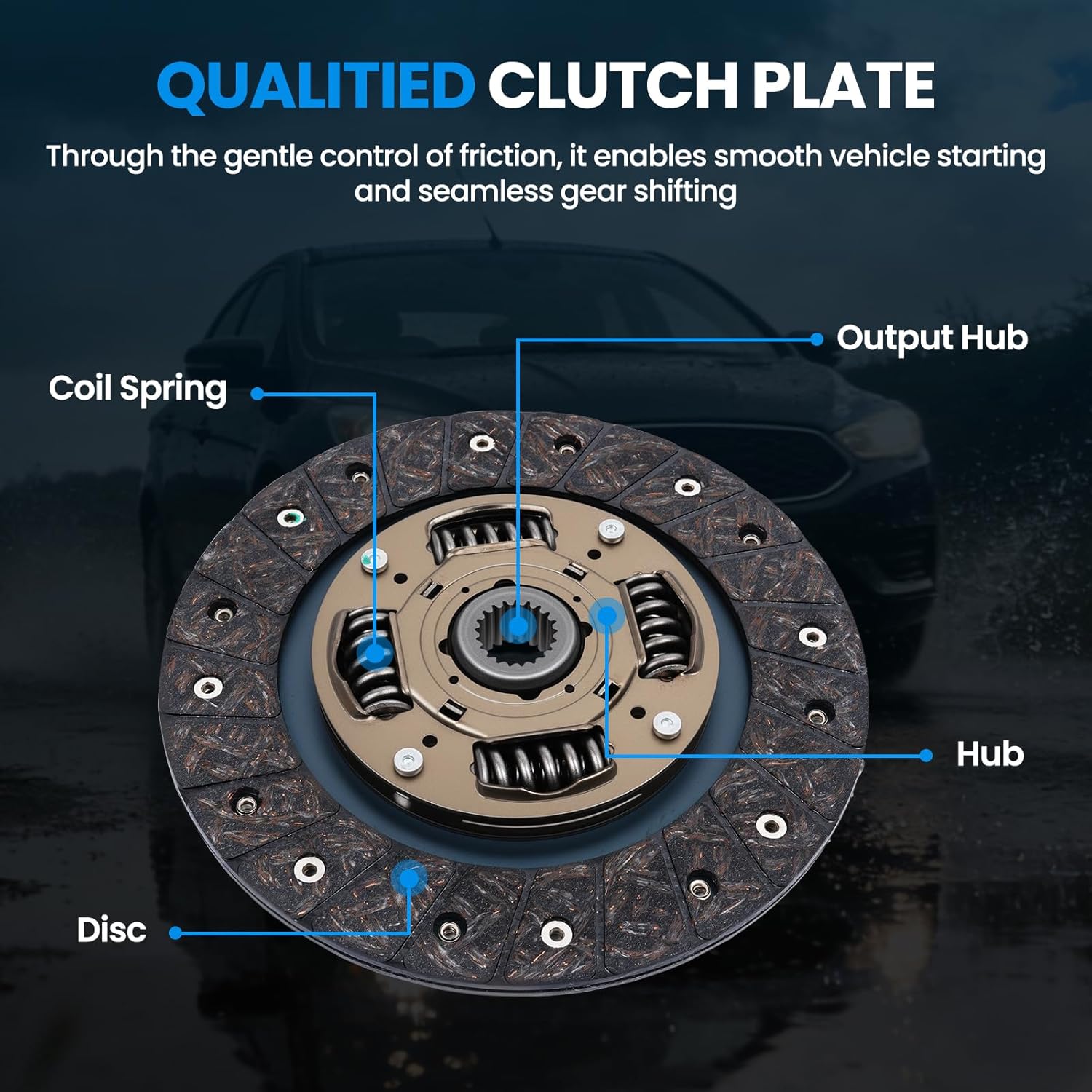 Transmission Clutch Kit with Flywheel & Alignment Tool for Corolla 1998-2008, Matrix 2003-2008, MR2 & Celica 2000-2005, Prizm 1998-2002 1.8L Manual – Replace LFW244 16-079