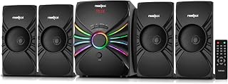 FRONTECH 4.1 Channel Multimedia Speaker | 60W Output | Bluetooth 5.0 | USB/BT/FM Support | LED Display | Surround Sound |... Price In India