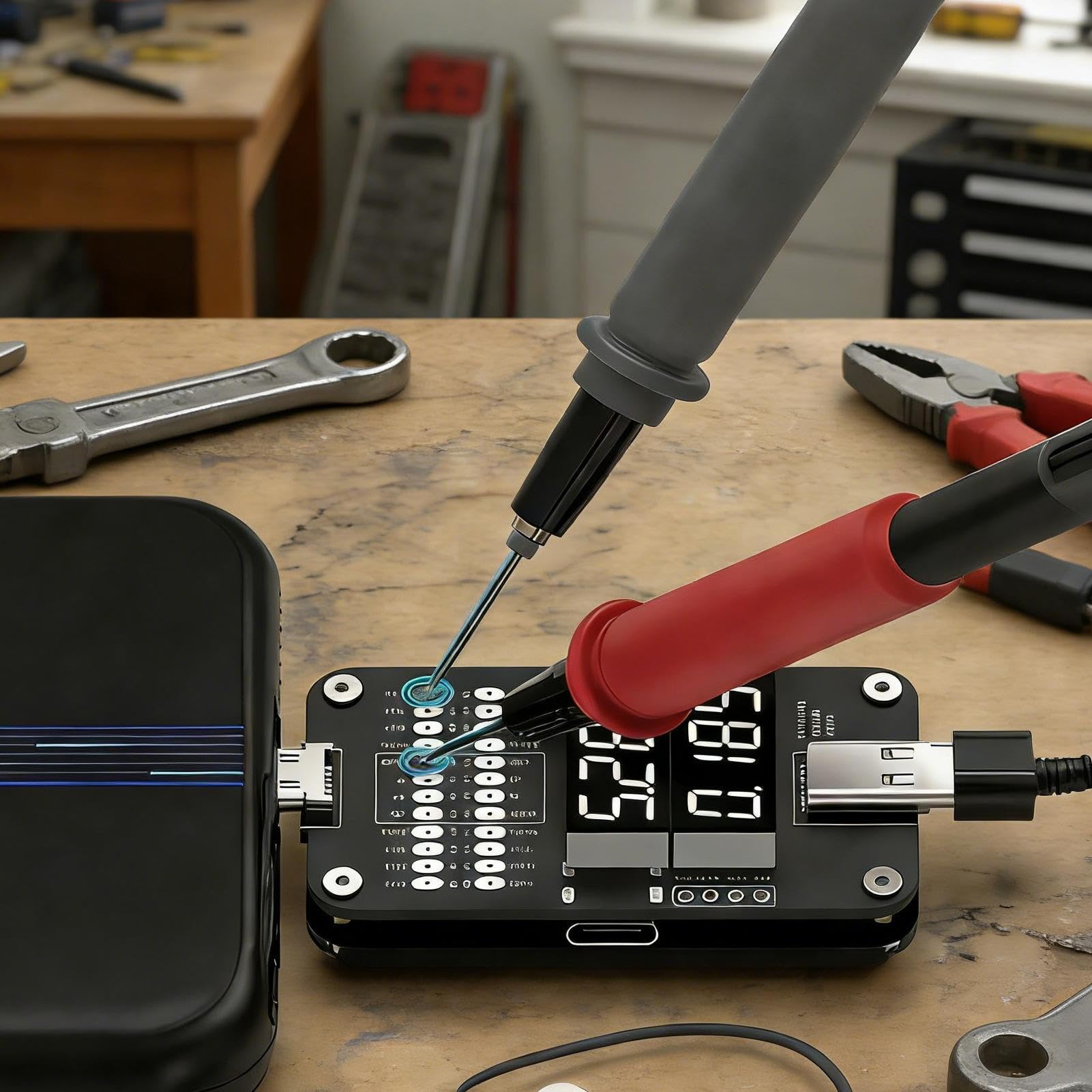 Testeur D'Alimentation Type C Détecteur De Courant