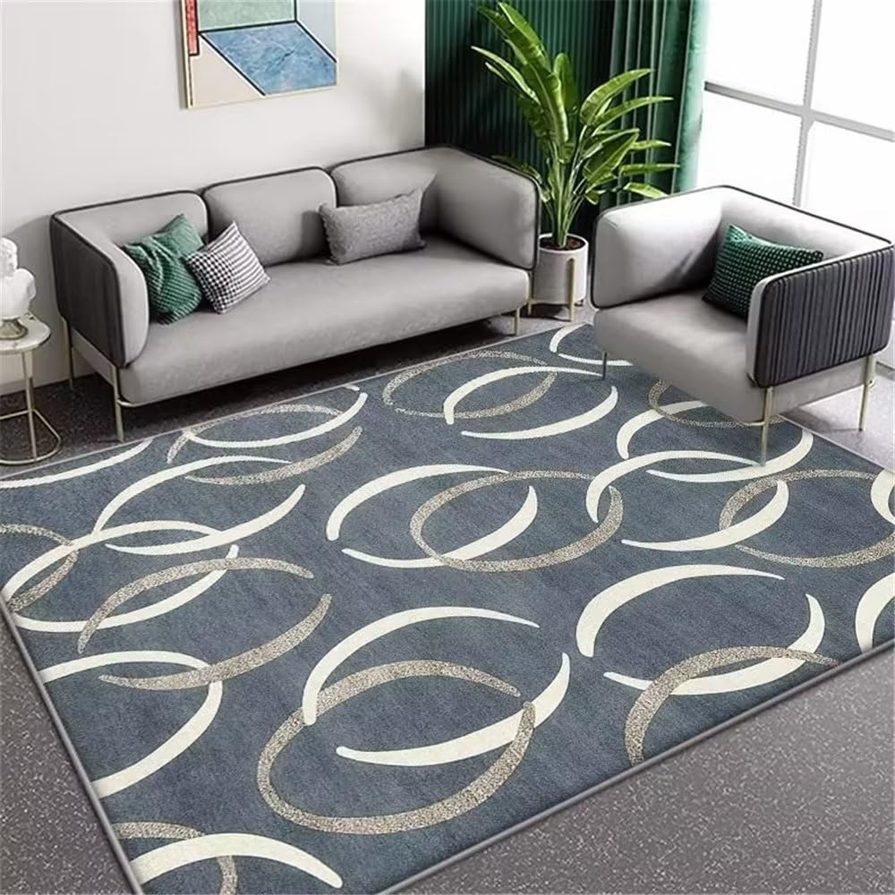 Tapis de sol gris pour chambre ado fille créant un coin cosy vintage