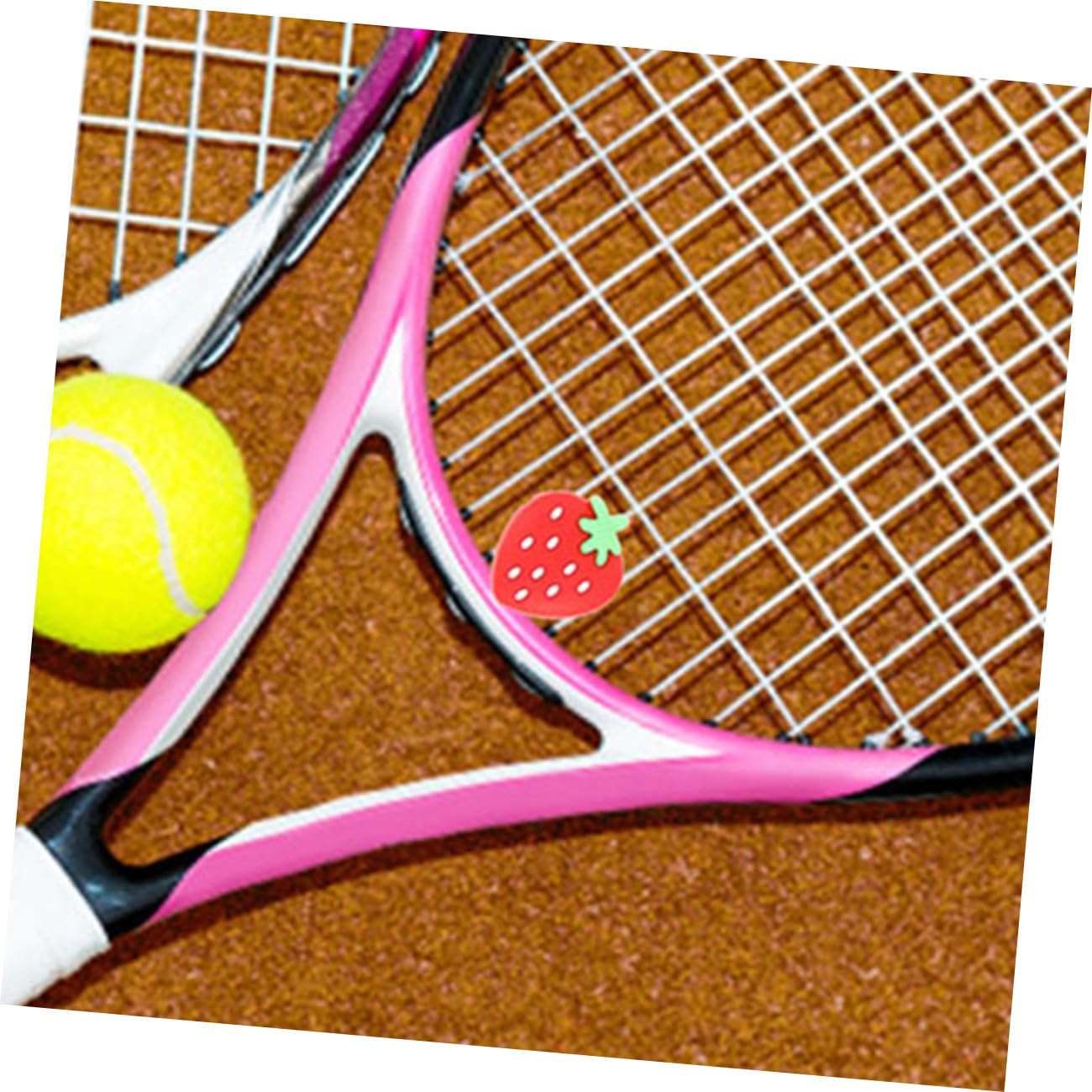 UPKOCH Amortiguador De De Tenis Amortiguadores para Raquetas De Tenis Divertidos Amortiguadores De Tenis Amortiguador De De Gel De Sílice