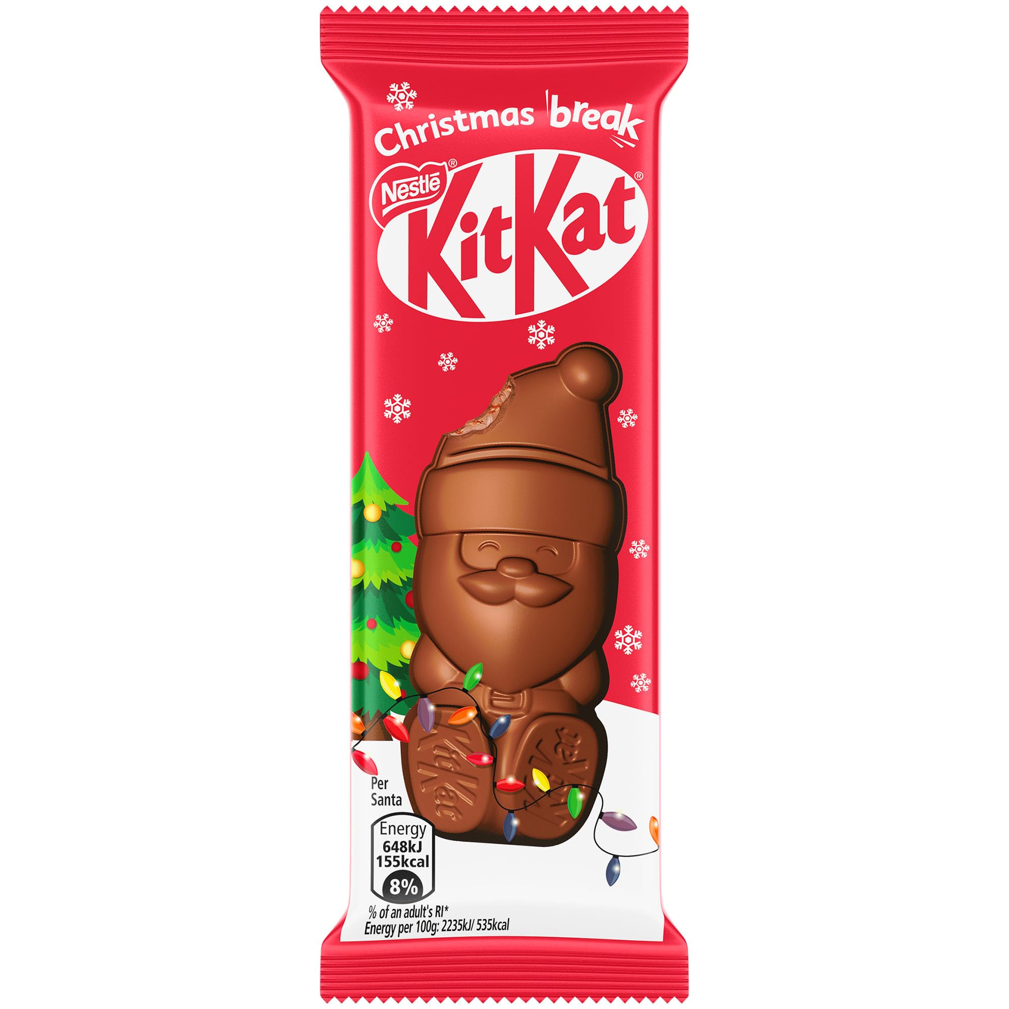 Nestle Kit Kat Christmas Santa Milk Chocolate, 29g