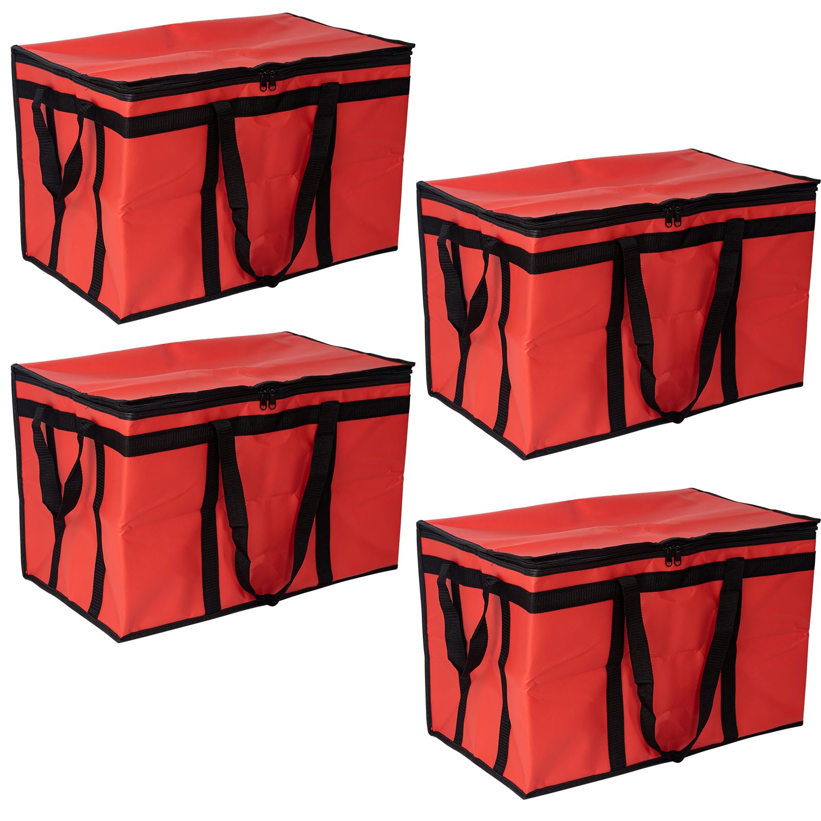 Isolierte Lebensmittel-Liefertasche, XXXL Lebensmittelwärmtasche, kommerzielle Gastronomie-Tasche, Kühltasche, Mahlzeit-Liefertaschen, Thermobeutel für heiße Speisen – isolierte