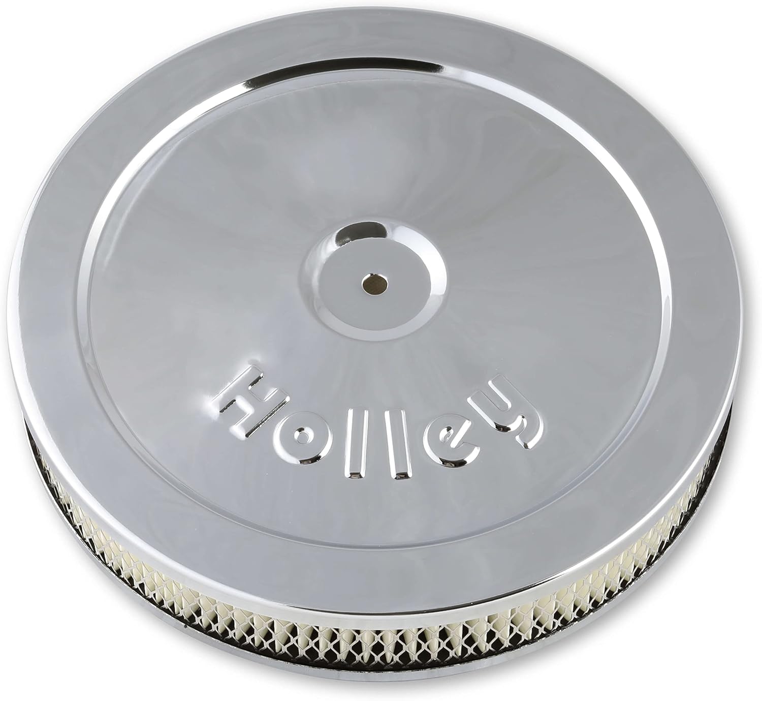 Holley - 120-145 Round Air Cleaner - 10" Chrome Holley