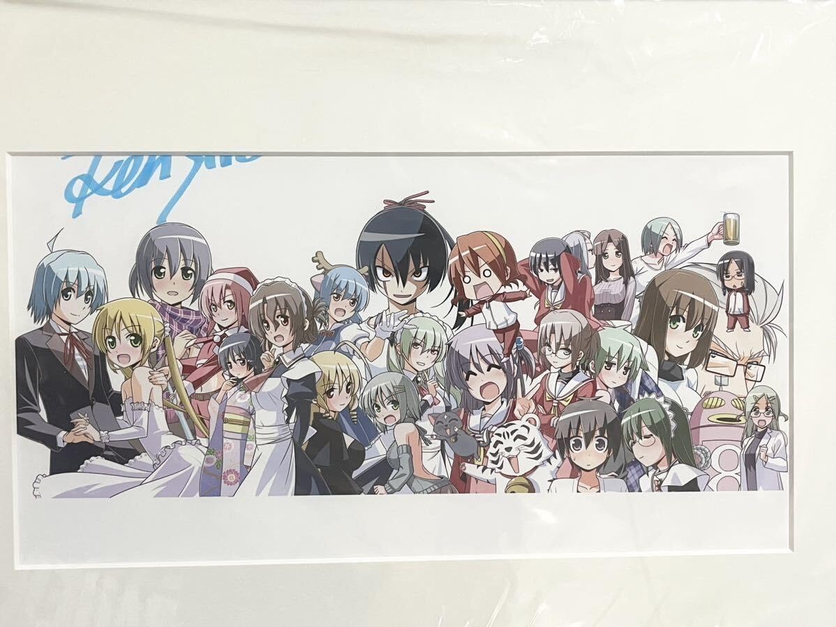 ハヤテのごとく！ 畑健二郎 直筆サイン入り アートグラフA 【公式通販】