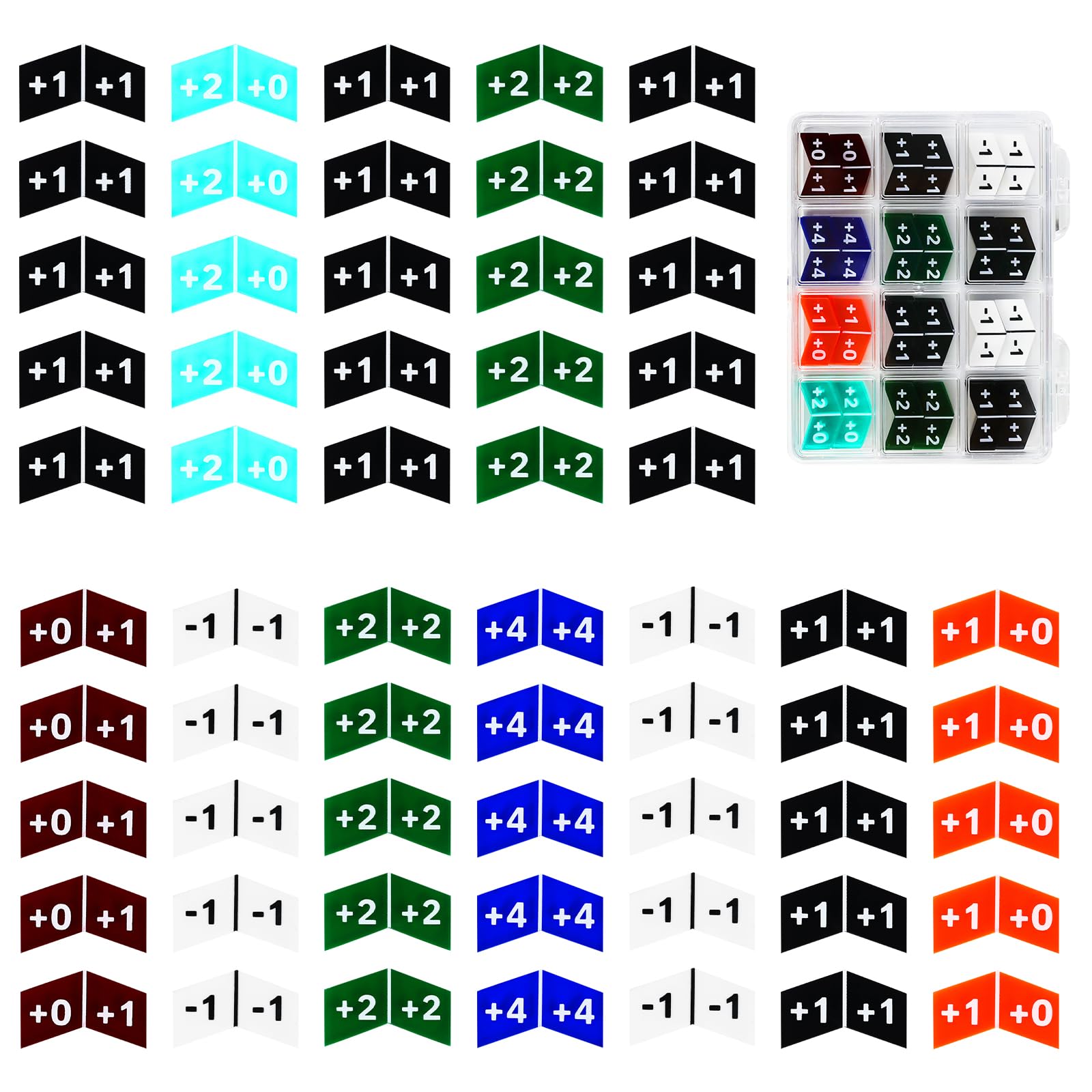 Amazon.co.jp: FIGURESLAB MTGバフ能力カウンタートークン 60個入り