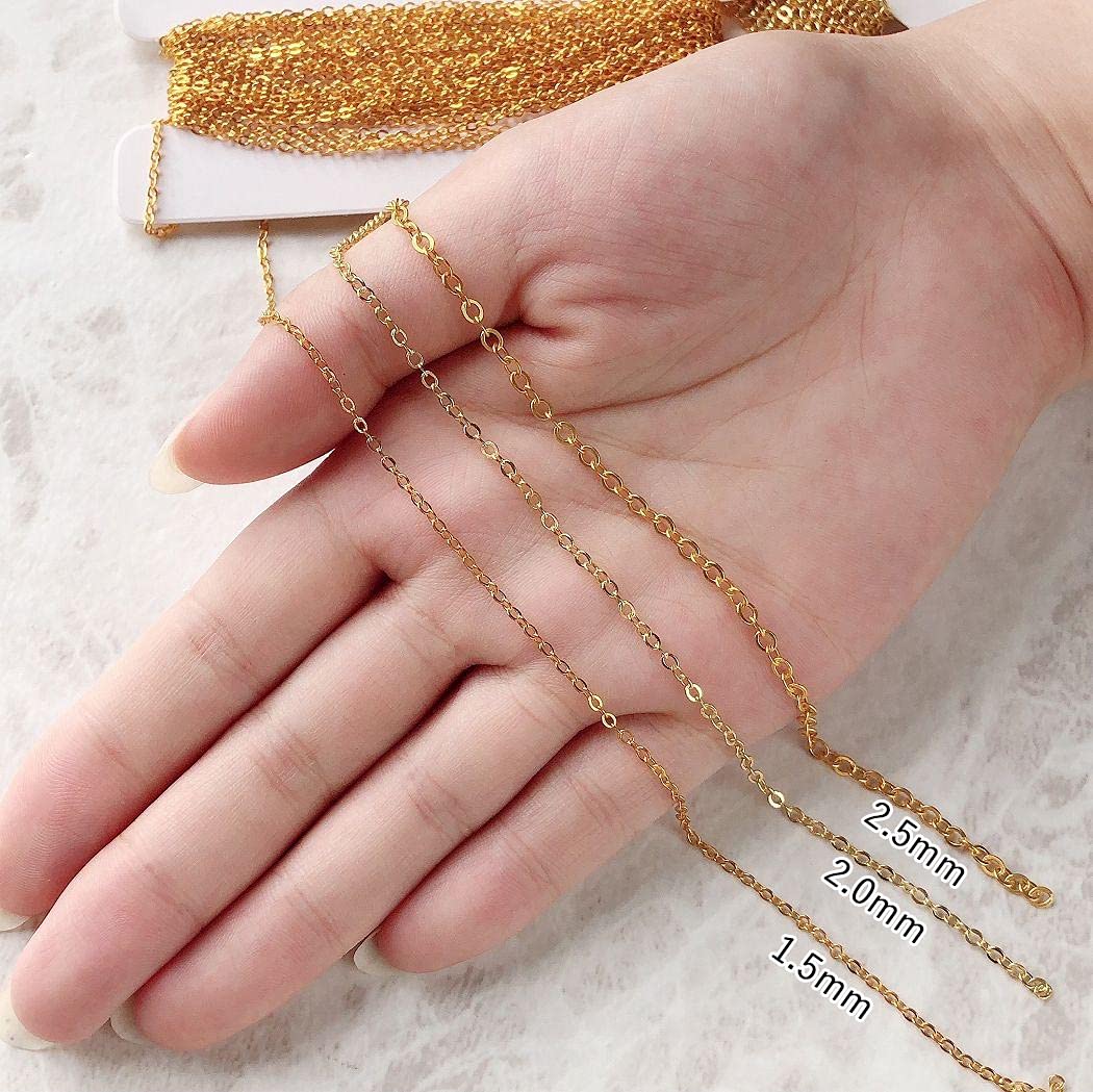 Amazon.co.jp: Azuki Chain, Azuki Bean Chain, 1.6 ft (5 m) Roll