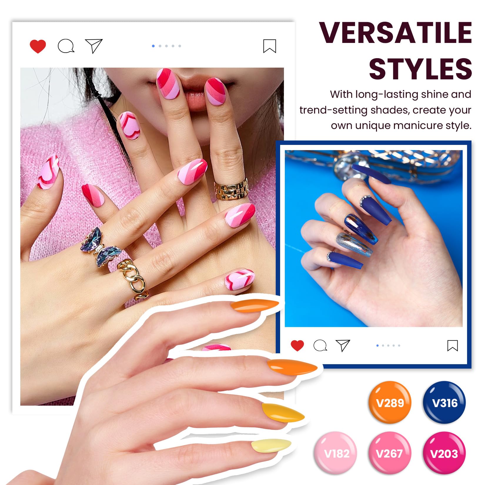VANREESA Gel Nail Polish for DIY Manicures