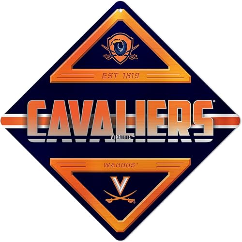 Miniatura 7 de Rico Industries NCAA - Letrero de metal estándar de 16.5 x 16.5 pulgadas, decoración del hogar, dormitorio, oficina, cueva de hombre