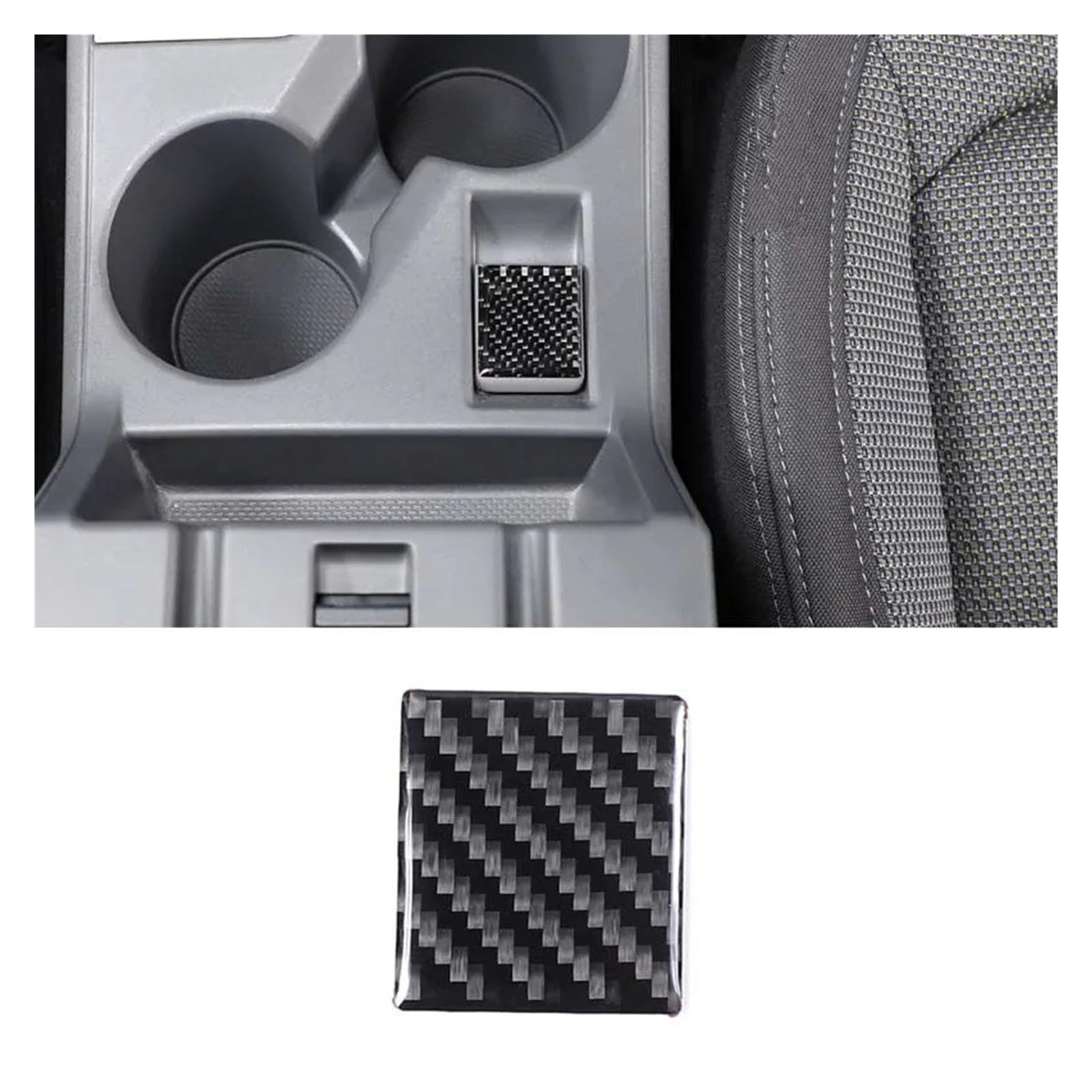Interior Mouldings for Subaru for Crosstrek 2024 Black Carbon Fibre Car Interior Decoration Trim Frame Stickers Car Accessories Car Accessory(D-a)