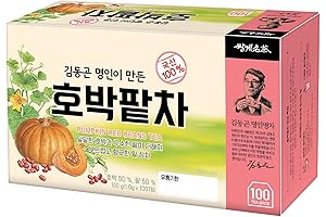 Pumpkin & Red Bean Korean Tea: Calming Autumnal Relaxation
