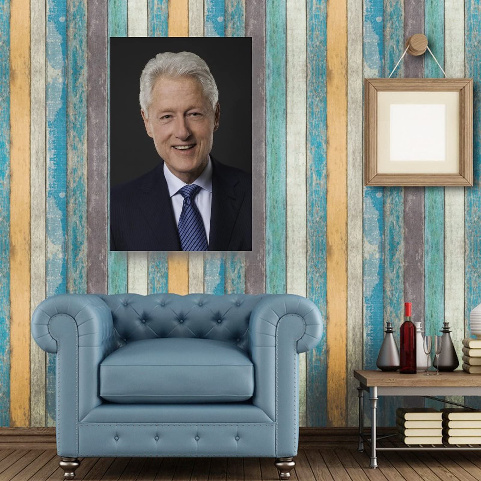 Amazon.co.jp: 20世紀のアメリカの政治家 Bill Clinton ポスター