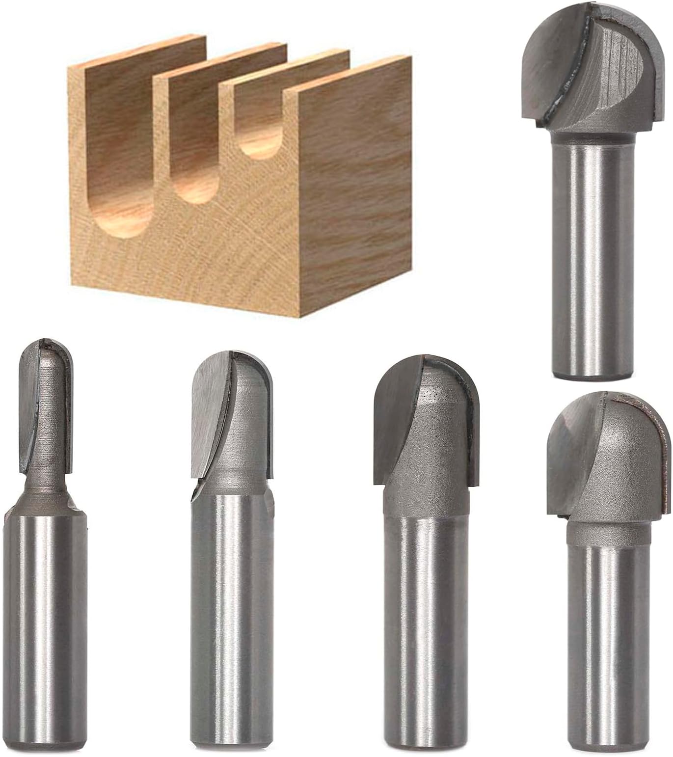 Akylin RoundNose Router Bits 1/2 Shank