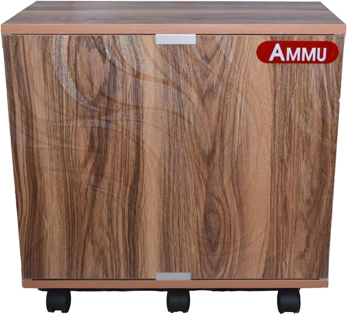 ZIYKO Wooden Battery Trolley with Battery Tray Inverter Battery