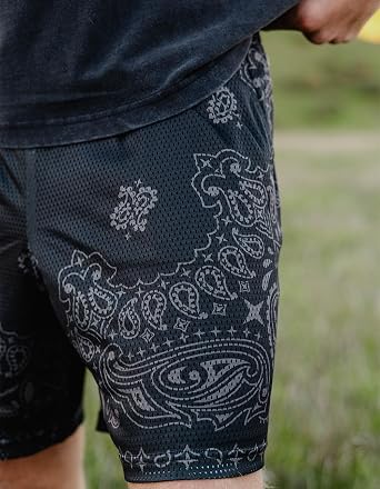 RSQ Mens 6 Mesh Shorts