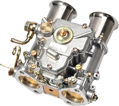 45 DCOE 45DCOE Carburetor Carb Weber 45mm 152 Twin Choke 19600.017 4 Cyl 6 Cyl V8 Engine Compatible for EMPI Solex Dellorto Air Horns