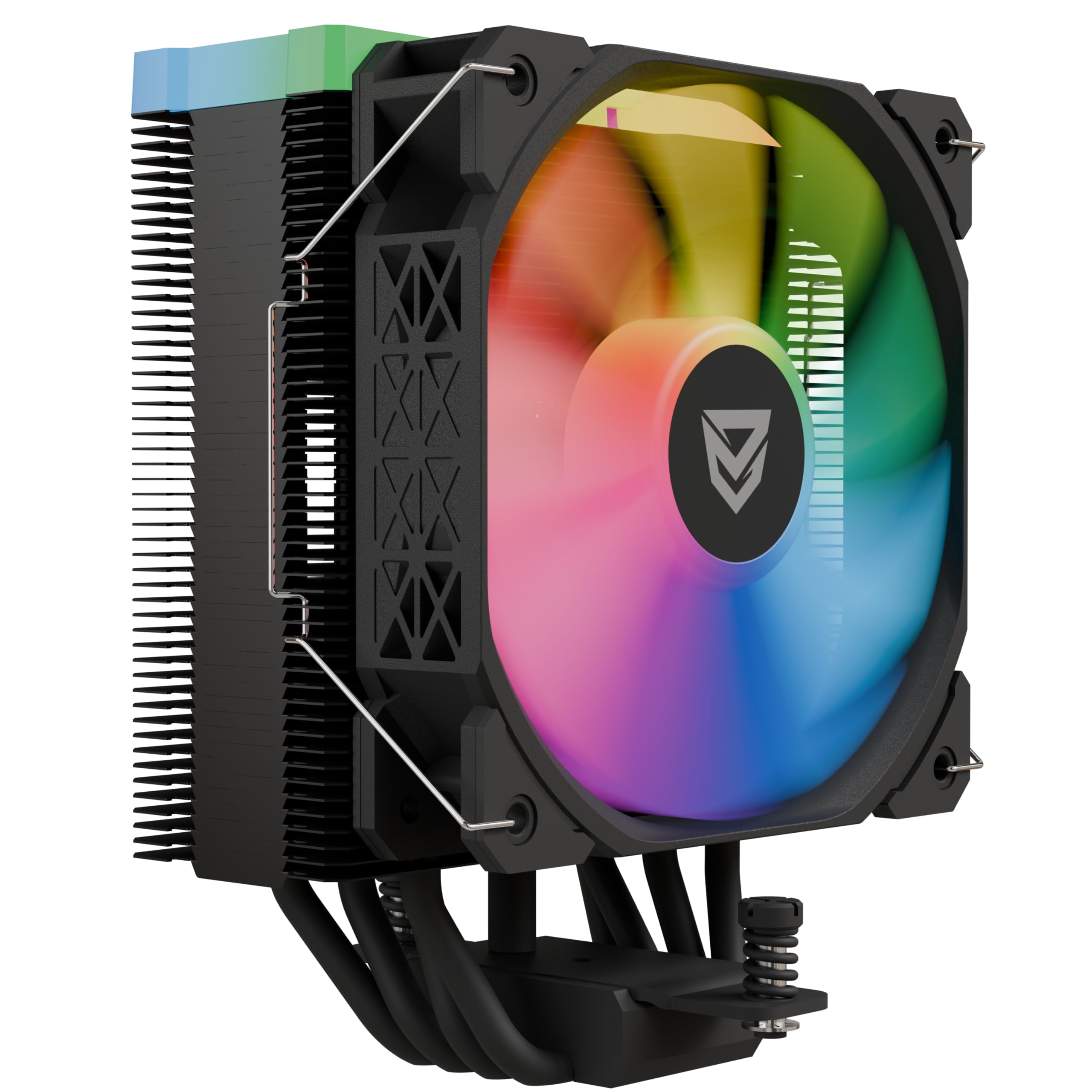 Disipador CPU Nfortec Centaurus X2 con iluminación ARGB de 120mm 8