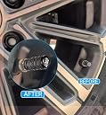 PAVANI Car Tyre Valve Caps Metal Stem Air Cap Covers for Wheels – Nozzle Dust Protector Compatible for Slavia, Kushaq, Kodiaq, Superb, Rapid, Octavia, Fabia, Laura, Enyaq, Yeti, Karoq, Kylaq, Elroq gallery image